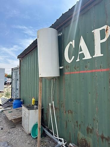 модулный контенер: Контейнер сатылат, баардык шарттары бар, кондиционер душ, кухня, жана — 6