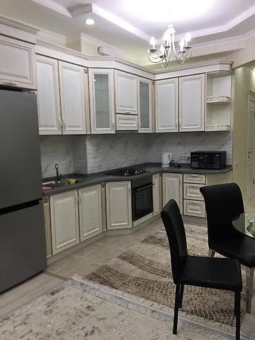 Батирлер: 2 бөлмө, 76 м², Алтын чарчы Элитка, 13 кабат, Евро оңдоо — 2