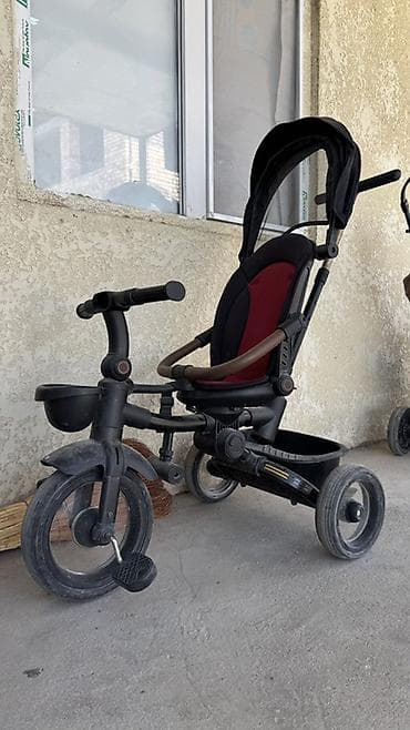 Велосипеды: Состояние идеальное. Детский трехколесный велосипед с родительской — 1