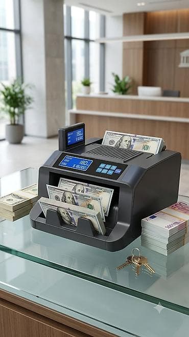 mini printer: Счетчик банкнот с детекцией подлинности и суммированием - — 1