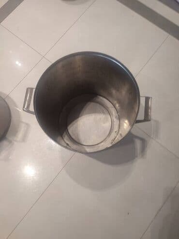 нержавеющая бочка: Пищевой контейнер, цвет - Серый, Платная доставка, Самовывоз — 2