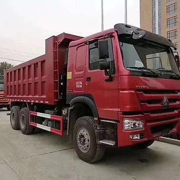 Заказать Howo, Доставка щебня, угля, песка, чернозема, отсев