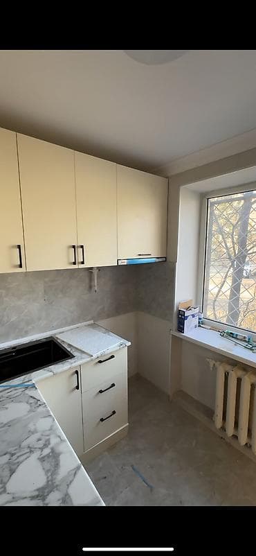 шлагбаум: 2 комнаты, 43 м², 104 серия, 1 этаж, Евроремонт — 7