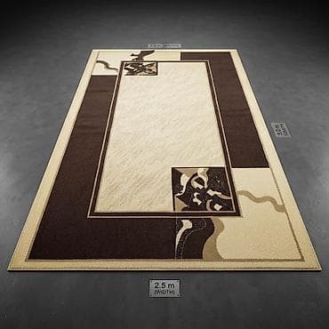 ковролин: Современный ковер в теплых тонах ✨ 📐 Размер: 2,5 м х 5 м 💰 Цена: 13 — 1