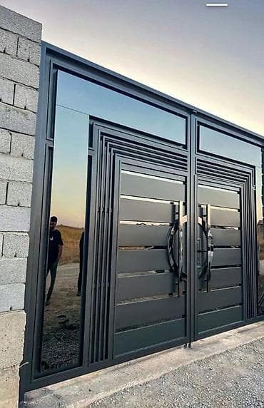 подставка для ювелирных украшений: Кованные/стальные распашные ворота премиум‑класса для частного дома — 4