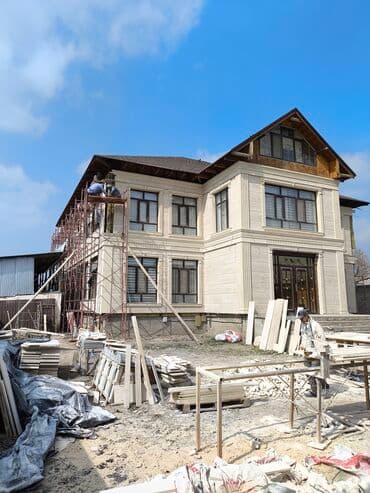 ремонт фасада дома цена: Ремонт фасада, Утепление фасада, Фасадный декор | Балясины | Сары-Таш, Гранит | Базальт Больше 6 лет опыта — 11