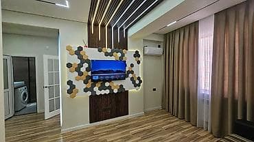 аламединский рынок квартиры: 1 комната, 44 м², Элитка, 7 этаж, Дизайнерский ремонт — 4