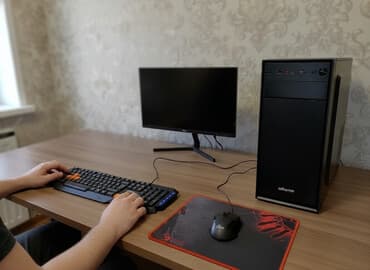 Аудиотехника: Компьютер, ОЭТ 16 ГБ, Жумуш, окуу үчүн, Intel Core i5, AMD Radeon RX 580, HDD + SSD — 1