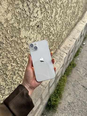 ноутбуки леново бишкек: IPhone 13, Колдонулган, 128 ГБ, Ак, Каптама, 76 % — 1