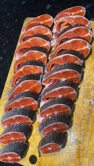 Овощи: Форель радужная, потрошёная и порционная - Целая форель с яркой — 2