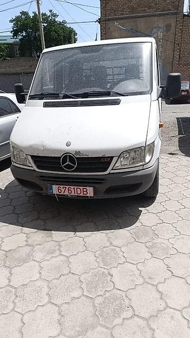 sprinter 906: Mercedes-Benz Sprinter CDI, 313 бортовой грузовик с двойной — 1