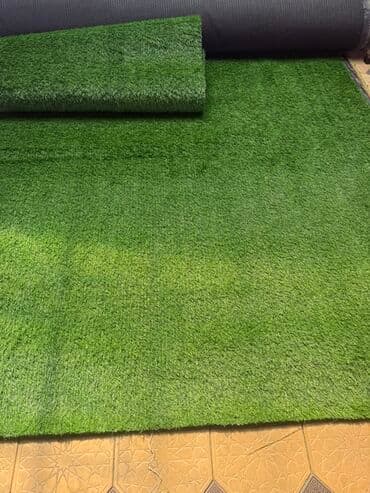 купить газону траву: Искусственный газон светло-зеленого цвета, имитирующий натуральную — 3