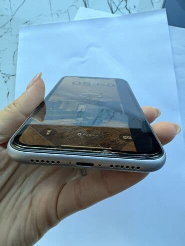 айфон 11цена в бишкеке: IPhone 11, Колдонулган, 128 ГБ, Заряддоочу түзүлүш, Каптама, 76 % — 4