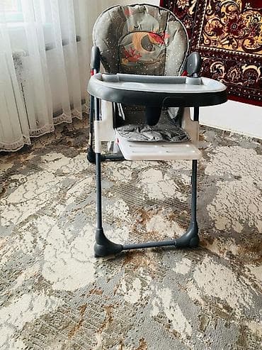 печка для прогулки: Стульчик для кормления, Б/у, Другой бренд, Дерево, Трансформер, цвет - Белый, Самовывоз — 4