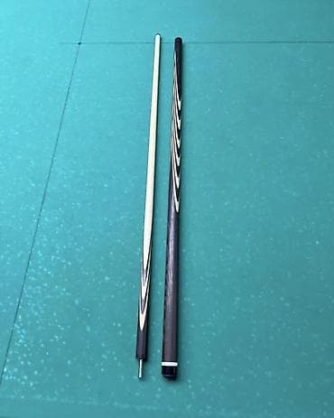 кий бильярд: Бильярдный кий разборный + чехол - Двухсоставной кий с резьбовым — 1