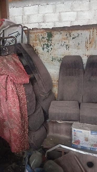 кожа кашолок: Комплект сидений, Ткань, текстиль, Mercedes-Benz Б/у — 2