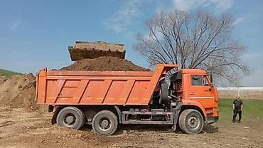 Заказать Камаз, Доставка щебня, угля, песка, чернозема, отсев, 20 тонн