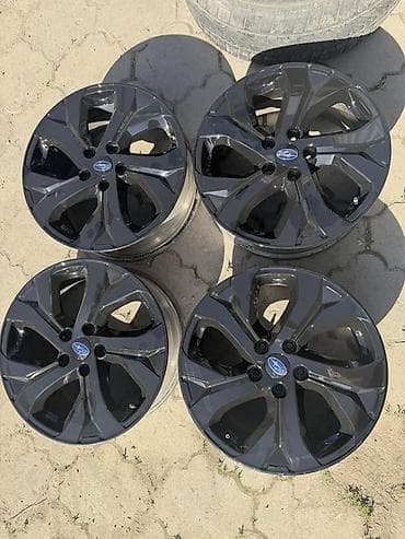 e60 m5: Литые Диски R 18 Subaru, Комплект, отверстий - 5, Б/у — 2