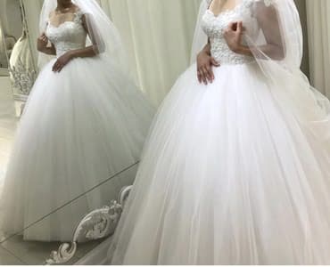 эксклюзивное свадебное платье ручной работы: Продаю или сдаю шикарное свадебное платье от Cosmo Bella, карсет — 3