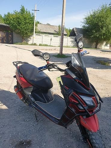 Скутеры: Тип скутера Yamaha, 150 куб. см, Бензин, Б/у — 2