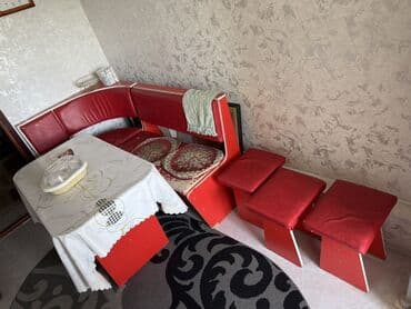 электрический инструмент: Ашкана гарнитуру, түсү - Кызыл, ДСП — 1