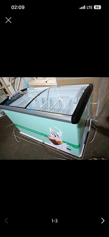 Холодильное оборудование: Морозильная бонета/ларь с раздвижными стеклянными крышками — 9