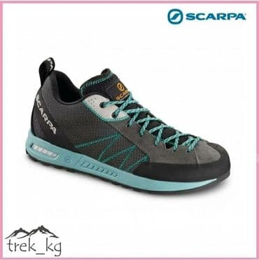 американская детская обувь: Оригинальные кроссовки Scarpa Gecko lite Натуральная замша! Кроссовки — 4