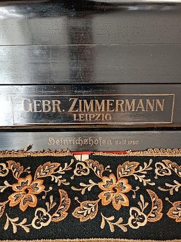 Музыкальные инструменты: Фортепиано Gebr. Zimmermann, Leipzig - Вертикальное пианино немецкой — 3
