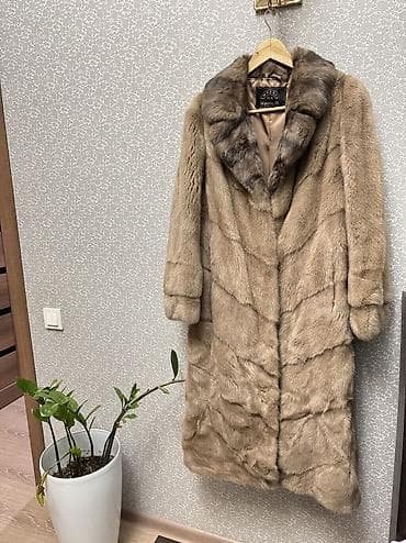 lining бу: Шуба, Норка, Узун модель, L — 3