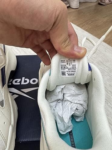 красовки ребок: Мужские кроссовки, 43, Reebok, Новый, цвет - Белый — 2