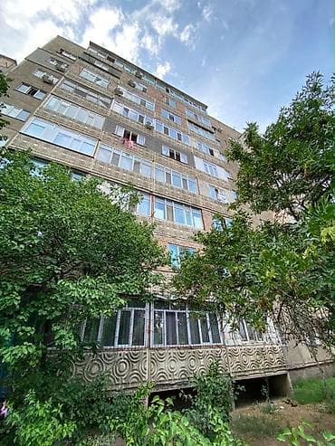 Квартиры: 1 комната, 48 м², Аламедин-1 мкр 106 серия, 1 этаж, Косметический ремонт — 1