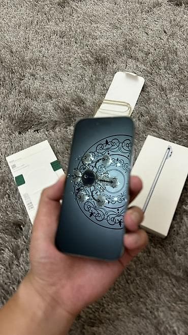 iphone pro max: IPhone Air, Б/у, 256 ГБ, Blue Titanium, Чехол, Коробка, 100 % — 5