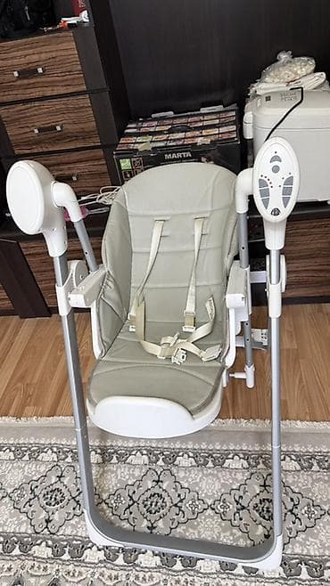 Мебель: Детский стул‑шезлонг/качели с электронным управлением - Универсальная — 4