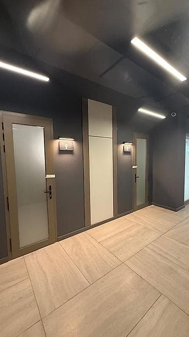 туры ош: Кеңселерди ижаралоо, 68 м², Бизнес борборунда, Коопсуздук системасы менен, 1-катар — 4
