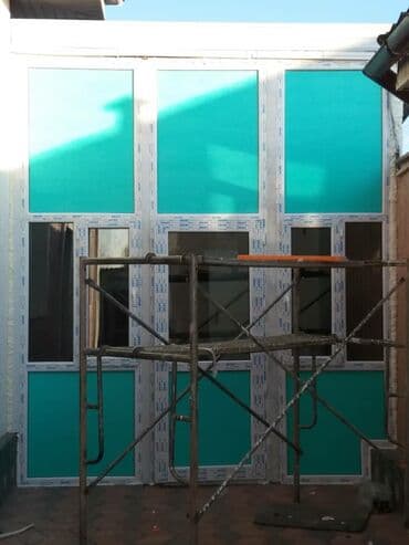 установка бронированных дверей: Пластик айнек терезеге буйрутма кабыл алабыз!Сапаттуу кепилдиги менен! — 24