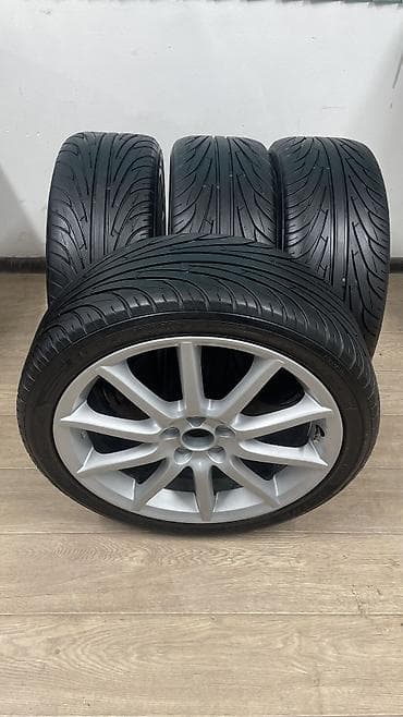 Колеса в сборе 225 / 40 / R 18, Лето, Б/у, Комплект, Легковые, Литые, отверстий - 5