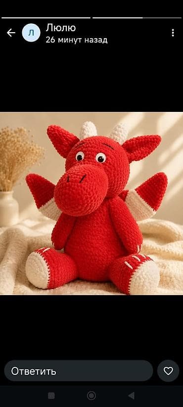кошеи: Мягкие игрушки ручной работы, цена договорная — 4