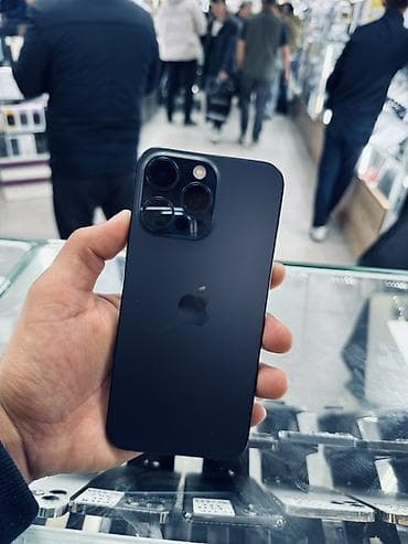 IPhone 15 Pro Max, Б/у, 256 ГБ, Blue Titanium, В рассрочку, 85 %