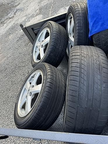 руль на машину: Колеса в сборе 205 / 55 / R 16, Лето, Б/у, Комплект, Легковые, Литые, отверстий - 5 — 2