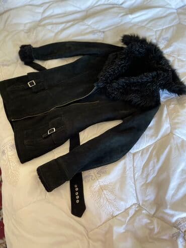 Натуральная дублёнка в хорошем состоянии размер 48 /50 2000 сом