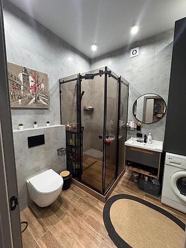 можульные дома: Современный одноэтажный дом с террасой и благоустроенным двориком — 3