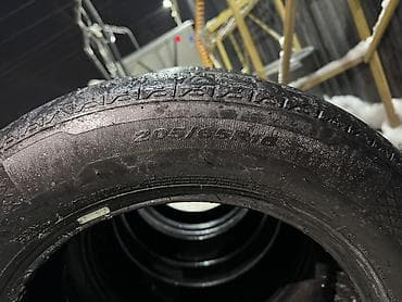 Шины: Шины 205 / 65 / R 16, Лето, Б/у, Комплект, Легковые, Корея, Hankook — 1