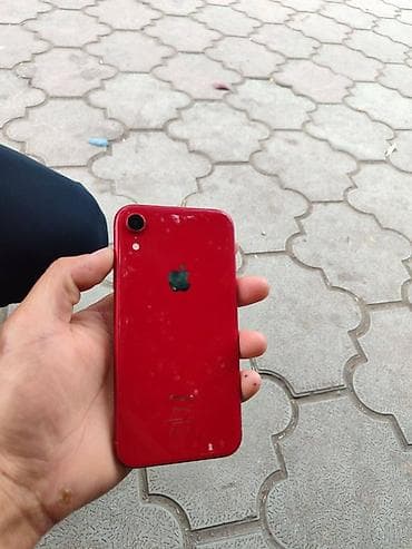 IPhone Xr, Б/у, 64 ГБ, Красный, Чехол, 78 %