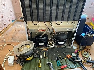 Техниканы оңдоо: Профессиональный ремонт и заправка холодильников на дому - — 1