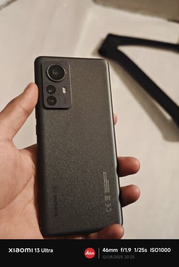 mi max 3: Xiaomi, 12 Pro, Б/у, 256 ГБ, цвет - Черный, 2 SIM — 1