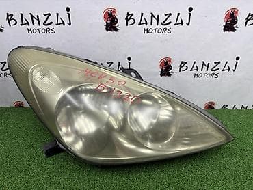 Передняя правая фара Toyota 2003 г., Б/у, Оригинал, Япония