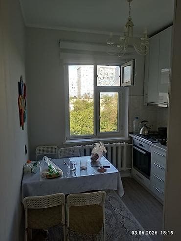 Недвижимость: 3 комнаты, 70 м², 105 серия, Манаса/Боконбаева 105 серия, 5 этаж, Евроремонт — 7