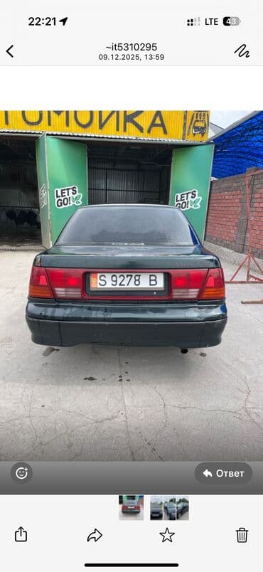 сиденья на портер 1: Suzuki Swift: 1994 г., 1.6 л, Механика, Бензин, Седан — 4