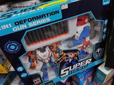 ford five hundred: Игровой набор «Super Hero» — 2-in-1 Deformation Gun Series - — 1