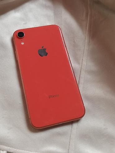 realmi c33: IPhone Xr, Б/у, 64 ГБ, Коралловый, 75 % — 1